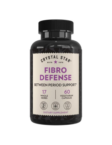 Defensa Fibro Crystal Star 60 Cápsulas - Salud de Senos y Útero