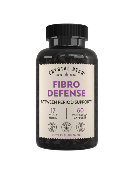 Defensa Fibro Crystal Star 60 Cápsulas - Salud de Senos y Útero