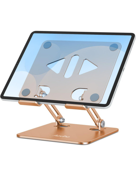 Soporte Ajustable para Tablet Aoviho T2 Aluminio Dorado
