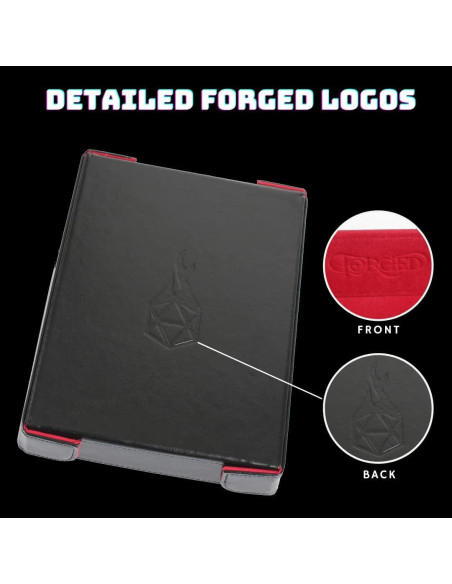 Bandeja de Dados Plegable Forged Dice Co. 24.13x18.42cm Azul