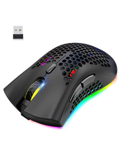 Ratón Gaming Inalámbrico FELICON TD-MICEWHITE RGB 7 Botones