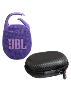 Altavoz Bluetooth JBL Clip 5 con Estuche gSport Púrpura