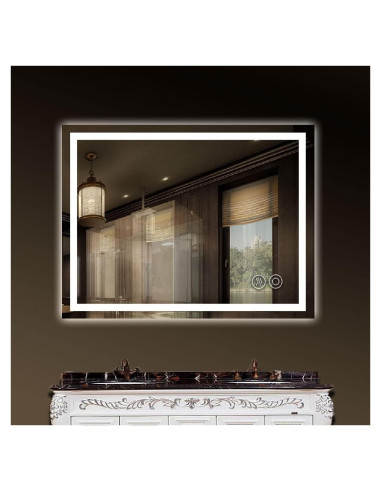 Espejo de Baño LED Panana 50.8x71.1cm Anti-vaho 3 Colores