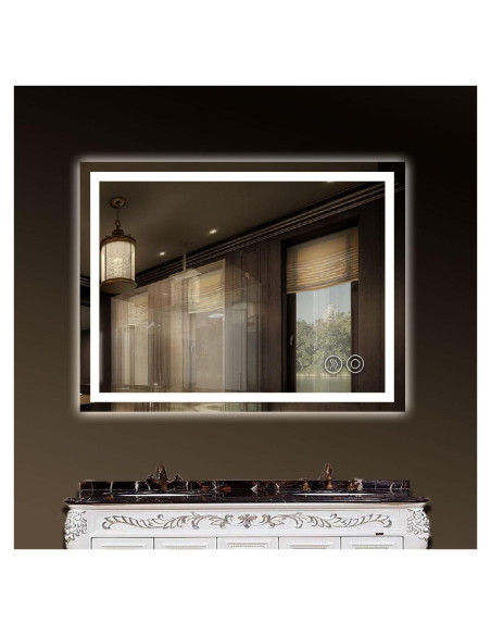 Espejo de Baño LED Panana 50.8x71.1cm Anti-vaho 3 Colores