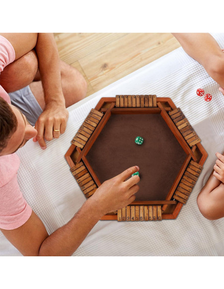 Juego de Mesa Cierra la Caja NINGBO SZH6F con 12 Dados