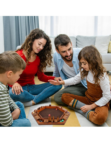 Juego de Mesa Cierra la Caja NINGBO SZH6F con 12 Dados