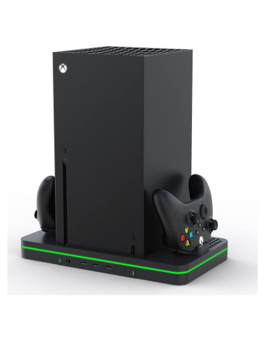 CODOGOY Soporte Vertical Carga Xbox Series X/S con Ventilador