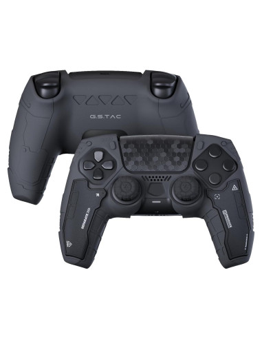 Funda Táctica GeekShare para Controlador PS5 - Silicona Negra