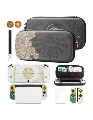 Funda de Transporte GLDRAM para Nintendo Switch OLED