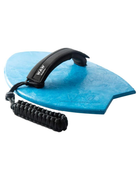 WAW Handplane Bodysurfing Azul 30x19cm Ecológico