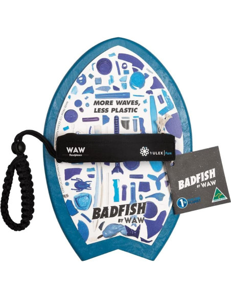 WAW Handplane Bodysurfing Azul 30x19cm Ecológico