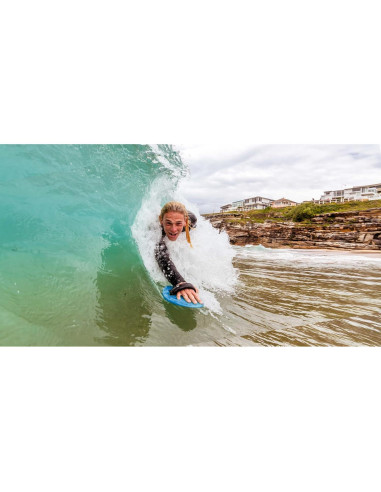 WAW Handplane Bodysurfing Azul 30x19cm Ecológico