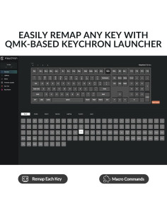 Teclado Mecánico Inalámbrico Keychron V6 Max RGB 108 Teclas 2