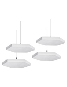 Paneles Acústicos de Techo TroyStudio - 4 Pcs 36.1x31.5 cm