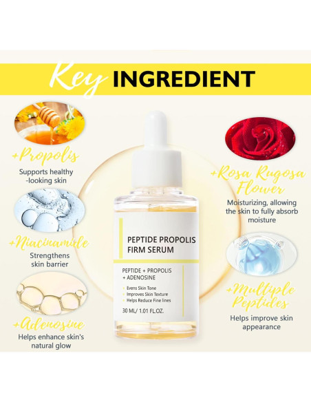 Suero Facial Antienvejecimiento Propolis y Péptidos 30ml