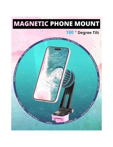 Anillo de Luz LED UBeesize 30.48 cm con Trípode 157.48 cm Rosa Anillo de Luz LED UBeesize 30.48 cm con Trípode 157.48 cm Rosa