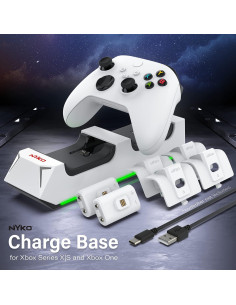 Estación de Carga Nyko para Xbox Series X/S y One - Carga Doble 2