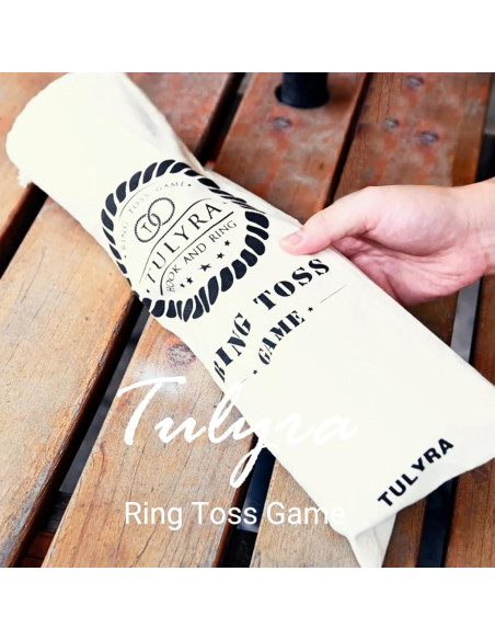 Juego de Lanzamiento de Anillos Tulyra XL con Vaso de Acero Juego de Lanzamiento de Anillos Tulyra XL con Vaso de Acero