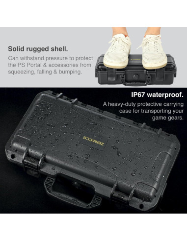 Funda Dura PS Portal Remote Player Impermeable 35.5x21.1cm