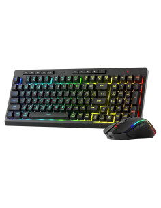 Combo Teclado y Ratón Inalámbrico Redragon S142 RGB