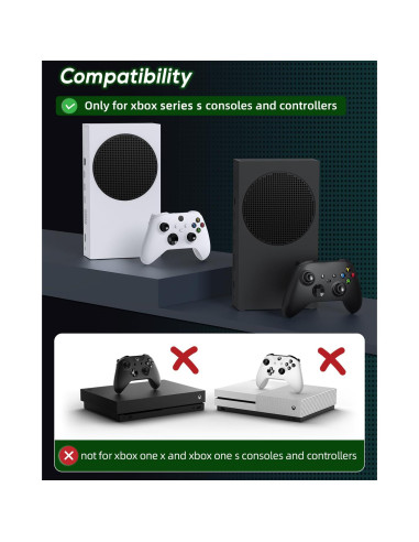 Soporte de Enfriamiento Klipdasse para Xbox Series S con Carga Doble