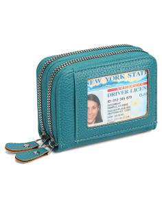 Billetera de Cuero RNIEGA con Bloqueo RFID para Mujeres