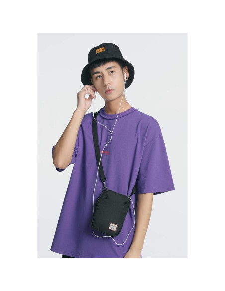 Bolso Cruzado Pequeño para Hombres - Bandolera 19x14 cm