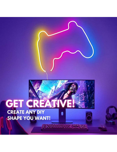 Luces de Cuerda Neón RGB 15m Zhongshan KQ-NL-LED