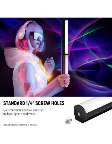 Barra de Luz RGB NEEWER TL20C 2500K-8500K 17 Escenas