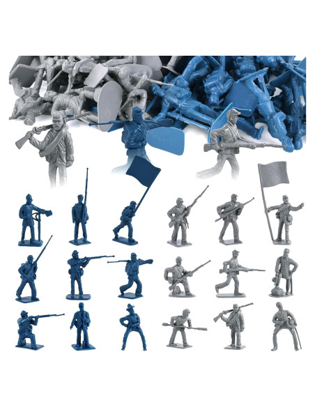 Soldados de Juguete LOVESTOWN 80PCS Figuras Militares