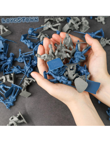 Soldados de Juguete LOVESTOWN 80PCS Figuras Militares