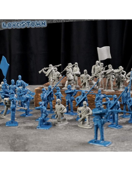 Soldados de Juguete LOVESTOWN 80PCS Figuras Militares