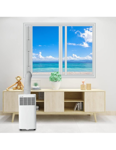 Kit de Ventana para Aire Acondicionado UNAOIWN 5.9" PVC