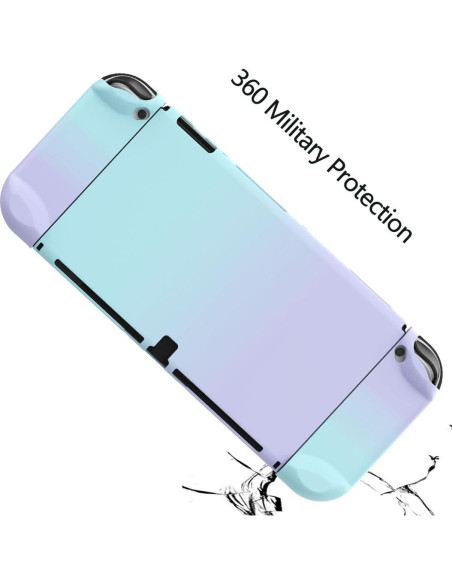 Funda Acoplable COMCOOL para Nintendo Switch OLED - Azul