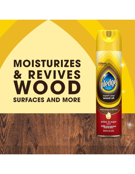 Aceite Hidratante para Madera Pledge 274g - Spray Revitalizante