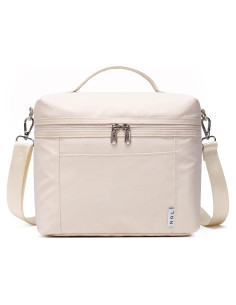 Bolsa de Almuerzo Aislada NOL Crema Mediana 8L Impermeable