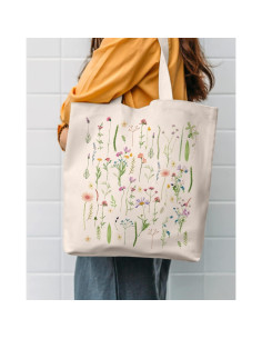 Bolsa de Lona AUSVKAI Reutilizable para Compras y Playa 2