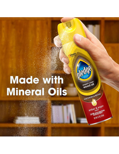 Aceite Hidratante para Madera Pledge 274g - Spray Revitalizante