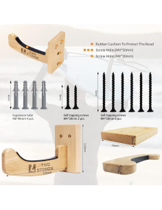 Soporte de Madera para Tablas de Surf TWO STONES CJ-OT2101 2