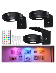 Luces RGB WILLED Recargables para Galería de Arte