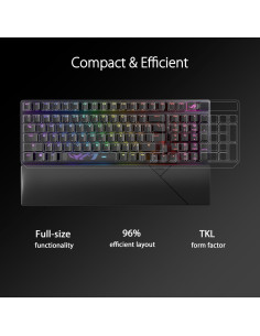 Teclado Gaming Inalámbrico ASUS ROG Strix Scope II 96 2