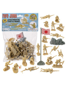 Soldados de Plástico BMC WW2 Japoneses 1:32 - 30 Figuras