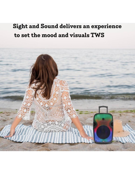 Altavoz Bluetooth 1500W Technical Pro 12" Recargable LED