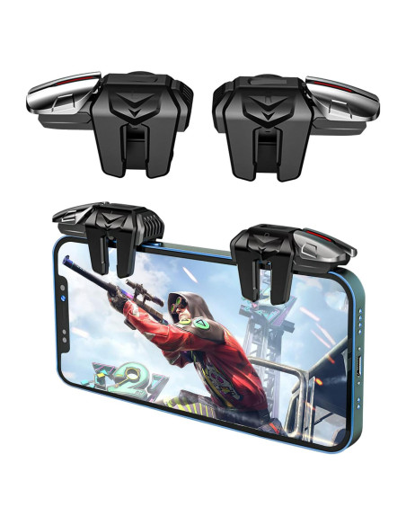 Controlador de Juego Móvil Newseego Gatillo 6 Dedos Ergonómico