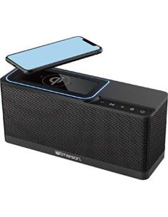 Altavoz Bluetooth Emerson ER-BTW100 20W Estéreo Carga Qi 2