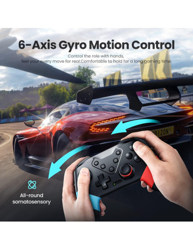 Controlador VOYEE Pro Inalámbrico para Switch/Lite/OLED