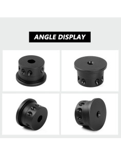 Soporte de Pared RASTP para Volante Sim Racing Negro 2