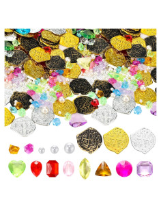 Hanaive 319 Pzs Monedas y Gemas Pirata para Fiesta