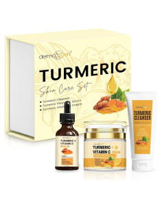 Kit de Cuidado Facial Completo Cúrcuma Naturals+SkinScience