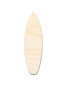 Tabla de Surf de Madera Sin Terminar 91,44 cm 1,27 cm Grosor
